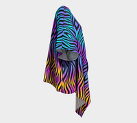 Xenowave Draped Kimono
