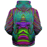 Kundalini Rising Micro Fleece Zip-Up Hoodie