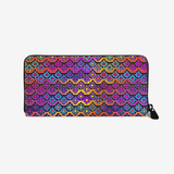 Rainbow Healing Leather Wallet