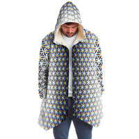 Chromatic Flower Micro Fleece Hood