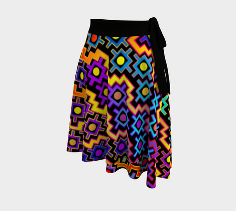 Rainbow Healing Wrap Skirt