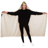 Rainbow Tribe Hooded Blanket Sherpa