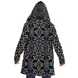 Prismatic Grid Micro Fleece Cloak