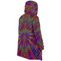 Rainbow Flow Micro Fleece Cloak