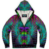 Kundalini Rising Micro Fleece Zip-Up Hoodie