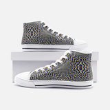 Chromadelic Unisex High Top Canvas Shoes