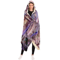 Vitruvian Spirit Hooded Blanket