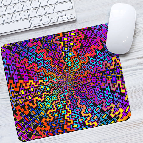 Rainbow Flow Mouse Pad