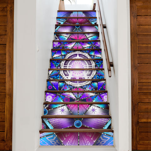 Arcturian Template Stair Stickers