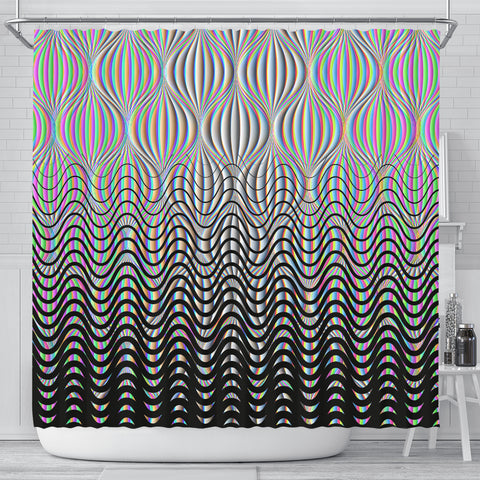 Shockwave Shower Curtain