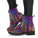 Rainbow Healing Leather Boots