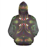 Prismatic Frequency I Zip-Up Hoodie