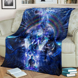 Cosmic Ascension Micro Fleece Blanket