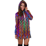 Rainbow Healing Women's Hoodie Dress