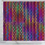 Rainbow Healing Shower Curtain