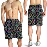 Prismatic Grid Men's Shorts