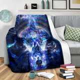 Cosmic Ascension Micro Fleece Blanket