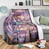 Vitruvian Spirit Micro Fleece Blanket