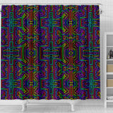 Prismatic Overlay Shower Curtain