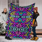 Mystic Mandala Micro Fleece Blanket