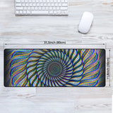 Phonetic Vortex Mouse Mat