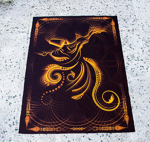 <transcy>"Sufi" nin Fluro Neon Likralı Goblen - UV Aktif!</transcy>