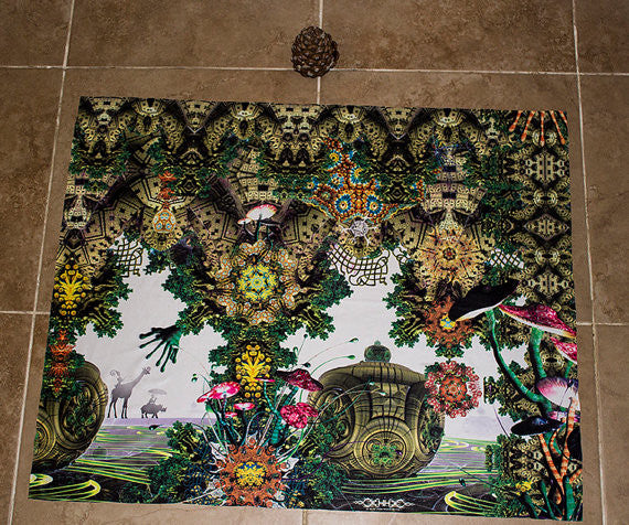 Lycra Tapestry / Backdrop of "Garden of Delights"