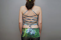 <transcy>Ladies Lattice Halter Top - Achse Mundi (LIMITED EDITION)</transcy>