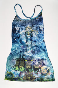 <transcy>Ladies Lattice Halter Top - Achse Mundi (LIMITED EDITION)</transcy>