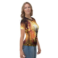 Women's T-shirt- Temple of Scintillating Sights