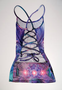 <transcy>Ladies Lattice Halter Top - Luminous Presence (LIMITED EDITION)</transcy>