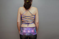 <transcy>Ladies Lattice Halter Top - Luminous Presence (LIMITED EDITION)</transcy>